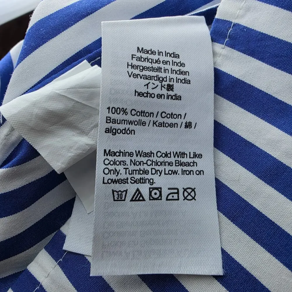 Madewell Stacked Button V-Neck Blouse Medium